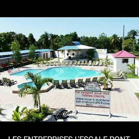 Auberge Pont-Gaudin Gonaives Exteriör bild